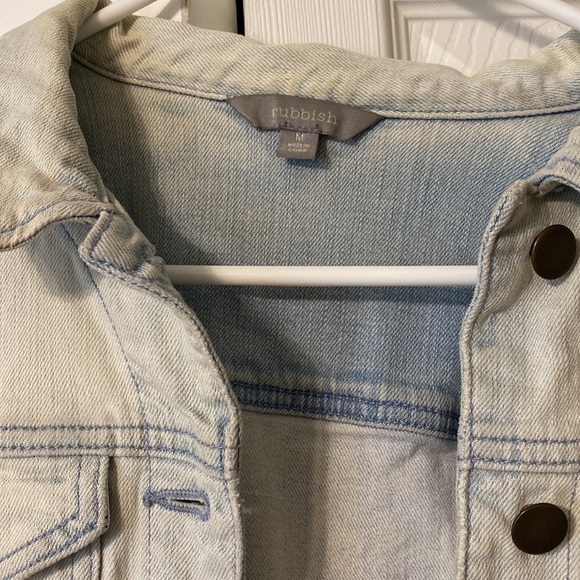 Medium Light Wash Denim Jacket - Picture 2 of 4